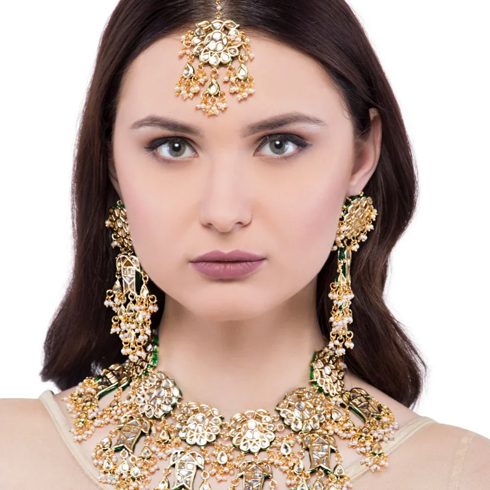 The Mughal Empress Jewelry Set - Picture 2 of 5